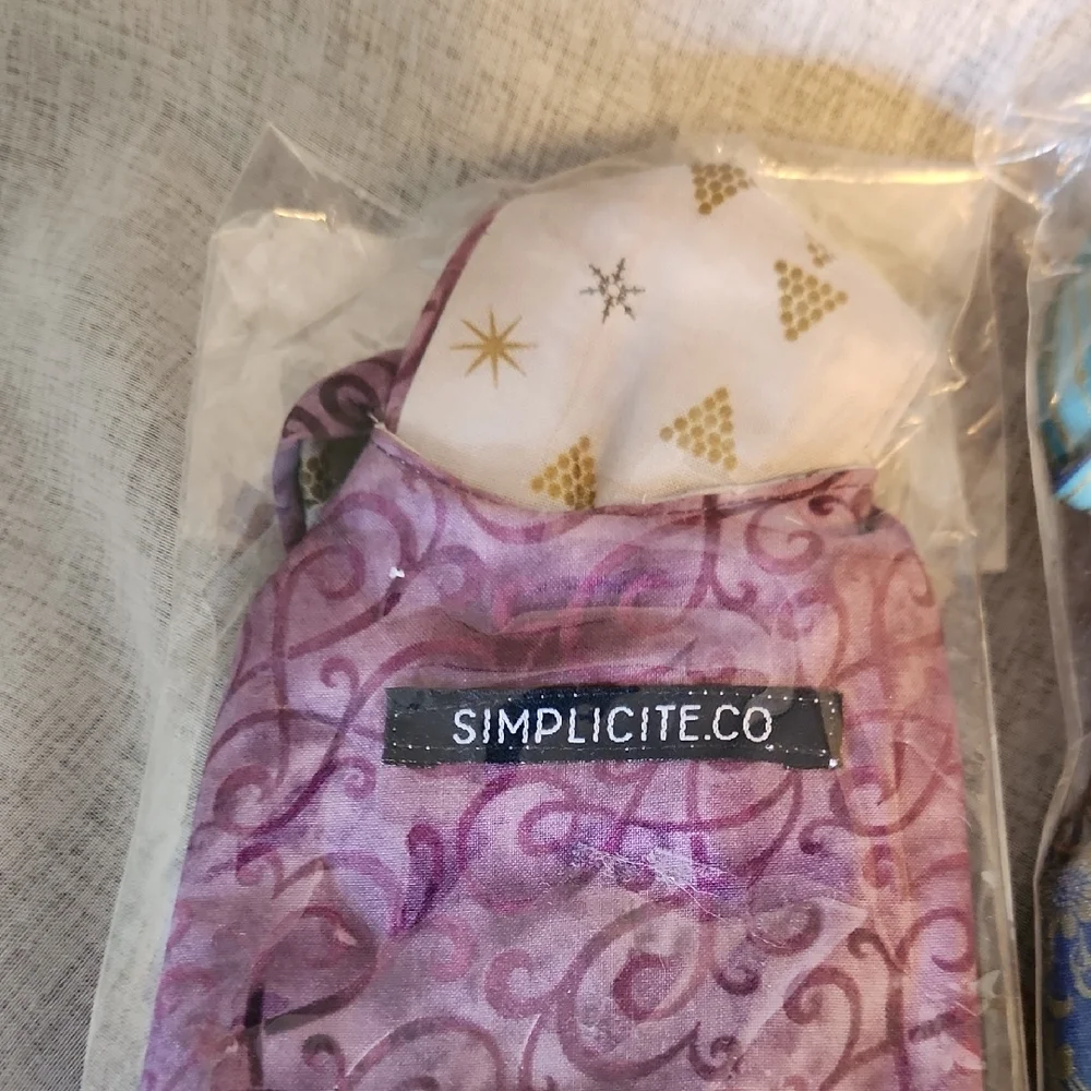 Cloth Gift Bags, Bundle Of 3, Please Read Listing
